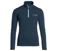 Vaude Livigno Ii Half Zip Long Sleeve T-shirt Blu 42 Donna