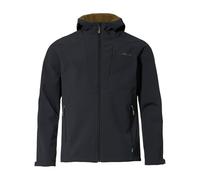 VAUDE Giacca con Cappuccio Cyclone da Uomo, Nero/Avena