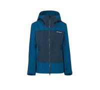 VAUDE Giacca da trekking da donna Croz Alpine 3L con cappuccio blu | 38