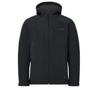 VAUDE Giacca da uomo Cyclone Hooded II, classica giacca softshell da uomo con cappuccio per le mezze stagioni, antivento, traspirante e impermeabile