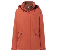 Vaude Wo Rosemoor 3in1 II - giacca trekking - donna I42 D38 Orange woman Grüner Knopf,Vaude Green Shape,Recycled Polyester