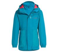 VAUDE Giacca doppia da ragazza Campfire 3 in 1, Bambina, Giacca doppia., 40604, Arctic Blue, 92