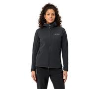 Felpa con cerniera a cappuccio da donna VAUDE Elope Noir 36