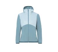 VAUDE Giacca ibrida da donna Brenva con cappuccio azzurro | 40