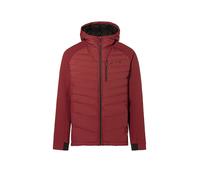 VAUDE Giacca ibrida da uomo Elope con cappuccio rosso scuro | S