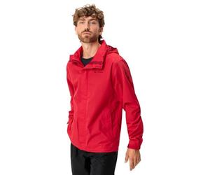 VAUDE Giacca impermeabile da uomo Escape Light, impermeabile, giacca a vento traspirante con cappuccio, giacca a vento