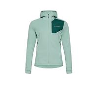 VAUDE Giacca in pile da donna Monviso III con cappuccio verde chiaro | 44