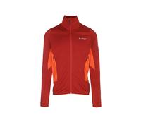 VAUDE Giacca in pile da uomo Monvisio rosso scuro | M