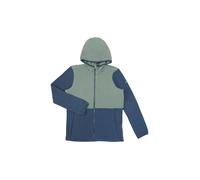 VAUDE Giacca in pile per bambini Pulex II con cappuccio verde scuro | 158-164