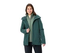 VAUDE Giacca da donna Mineo 3 in 1 con cappuccio Verde scuro Taglia 38