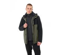 Vaude - Rosemoor 3in1 Jacket - Giacca doppia XL nero/olivia