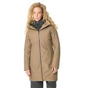 Vaude Wo Annency 3in1 coat III - giacca trekking - donna Brown/Black I44 D40