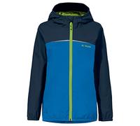 Vaude Kids Turaco Jacket II, giacca impermeabile, blu 122/128 Radiate/Green