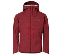 Vaude Monviso 3L - giacca hardshell - uomo L Dark Red man Recycled Materials,Vaude Green Shape