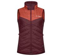 Vaude Sesvenna IV W- gilet sci alpinismo - donna I48 D44 Dark Red/Dark Orange woman Lycra,Bluesign,Pfc-Free,Primaloft Silver Eco