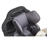 Vaude - Head Support Shuttle - Zaino porta bimbo grigio