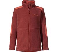 Vaude Kids Caprea Fleece Jacket II, giacca in pile, rosso 122/128 hotchili