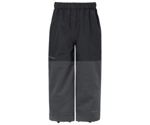 Vaude - Kid's Caprea Rain Pants - Pantaloni antipioggia 92 grigio/nero