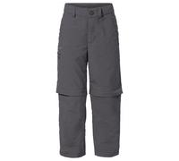 Vaude - Kid's Detective Antimos Zip-Off Pants - Pantaloni zip off 110/116 grigio/blu