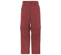 Vaude - Kid's Detective Antimos Zip-Off Pants - Pantaloni zip off 98 rosso