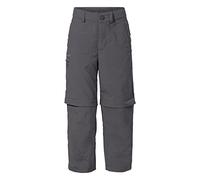 VAUDE Kids Detective Antimos Zo Pants Pantaloni, Iron Uni, 158-164 Unisex-Bambini