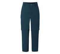 VAUDE Kids Detective Stretch Zo Pants II Pantaloni, Mare Scuro, 158-164 Unisex-Bambini