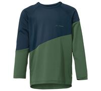 Vaude - Kid's Moab L/S - Maglia funzionale 110/116 olivia/blu
