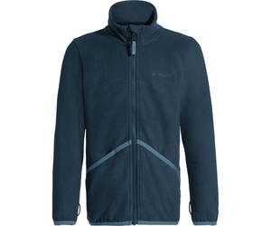 Vaude Kids Pulex Jacket, felpa in pile, blu scuro 110/116 Dark Sea
