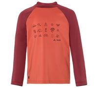 Vaude - Kid's Solaro L/S T-Shirt III - Maglia funzionale 134/140 rosso