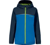 Vaude Kids Turaco Jacket II, giacca impermeabile, blu 110/116 Radiate/Green