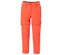 Vaude - Kid's Zip Off Pants Slim Fit - Pantaloni zip off 110/116 rosso