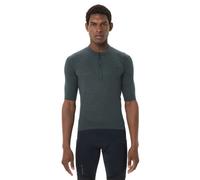 Vaude Bike Kuro Hz Tricot Short Sleeve Jersey Grigio L / Regular Uomo Deep Pond
