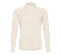 Vaude Larice Light Ii Half Zip Long Sleeve T-shirt Beige 42 Donna