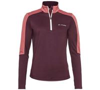 Vaude Livigno II - maglia a maniche lunghe - donna 38 Dark Red/Red woman Vaude Green Shape