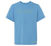 Vaude Kids Print - maglia ciclismo - bambini Blue/Yellow 110/116