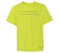 Vaude Kids Print - maglia ciclismo - bambini Green/Yellow 134/140