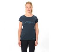 Vaude Tekoa II - T-shirt - donna Blue/White I42 D38