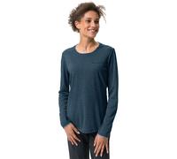 VAUDE Dove Essential LS Maglietta, Dark Sea Uni, 40 Uomo
