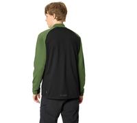 Vaude - Qimsa Halfzip L/S Shirt - Maglietta da ciclismo M olivia/nero