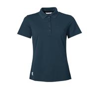 Vaude Essential Short Sleeve Polo Blu 36 Donna