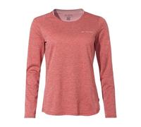 VAUDE Maglietta da Donna Essential LS T-Shirt, Mattone, 42