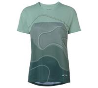 Vaude Bike Moab Vi Short Sleeve T-shirt Verde 40 / Regular Donna