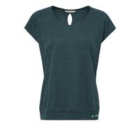 Vaude Skommer Iii Short Sleeve T-shirt Verde,Blu 36 Donna