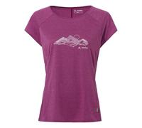 Vaude Tekoa Ii Short Sleeve T-shirt Rosa 36 Donna
