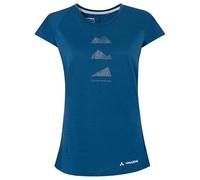 Vaude Tekoa Short Sleeve T-shirt Blu 36 Donna