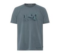 Vaude Gleann Ii Short Sleeve T-shirt Grigio L Uomo