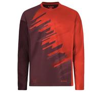 Vaude - Moab L/S T-Shirt VI - Maglietta da ciclismo S rosso