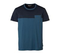 Vaude Nevis Iii Short Sleeve T-shirt Blu XL Uomo