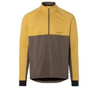 Vaude - Qimsa Halfzip L/S Shirt - Maglietta da ciclismo XL beige/marrone