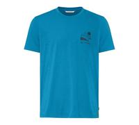 Vaude Tekoa Iii Short Sleeve T-shirt Blu L Uomo